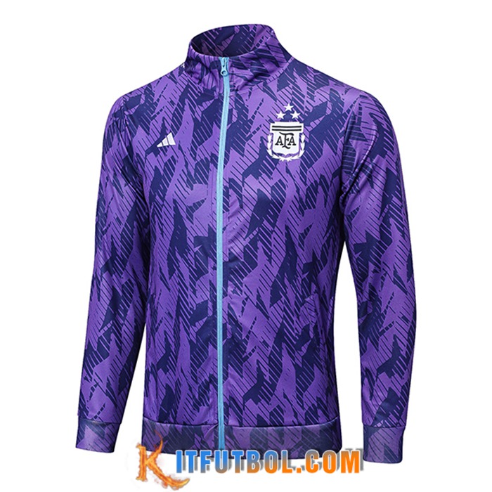 Chaquetas Futbol Argentina 3 Stars Violeta 2023/2023
