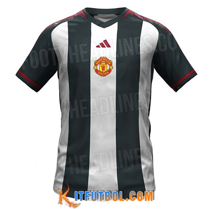 Camisetas De Futbol Manchester United Segunda Leaked Version 2023/2024