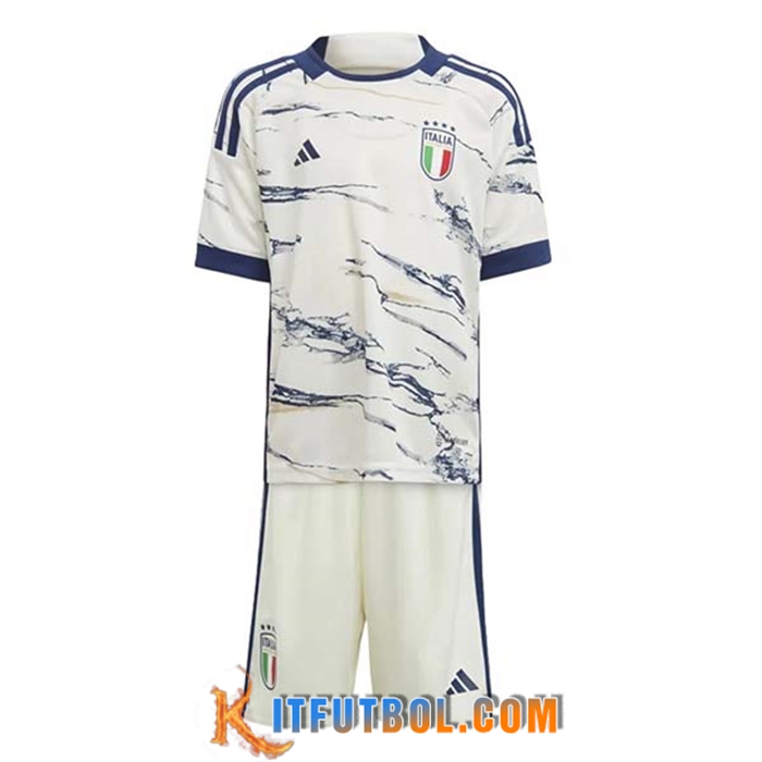 Camisetas De Futbol Italia Ninos Segunda 2023/2024