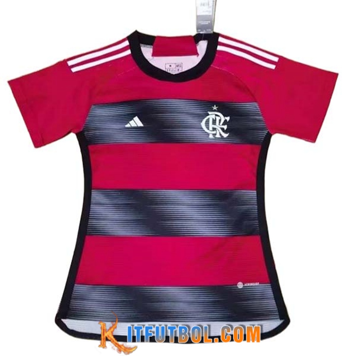 Camisetas De Futbol Flamengo Mujer Primera 2023/2024