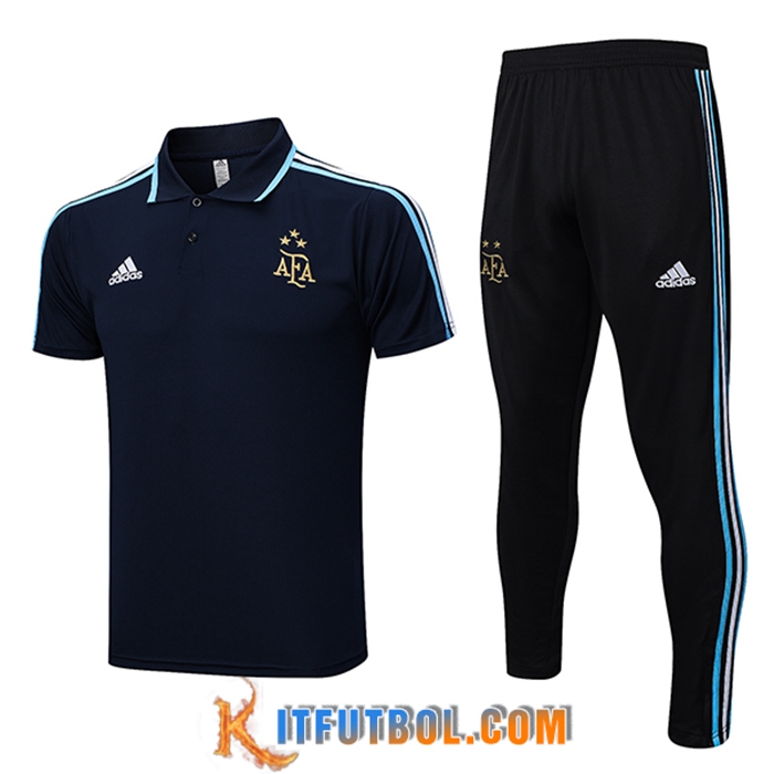 Camiseta Polo Argentin Azul marino 2022/2023