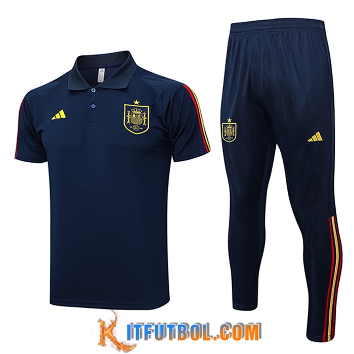 Camiseta Polo España Azul marino 2023/2024