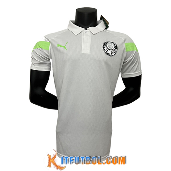 Camiseta Polo Palmeiras Blanco 2023/2024