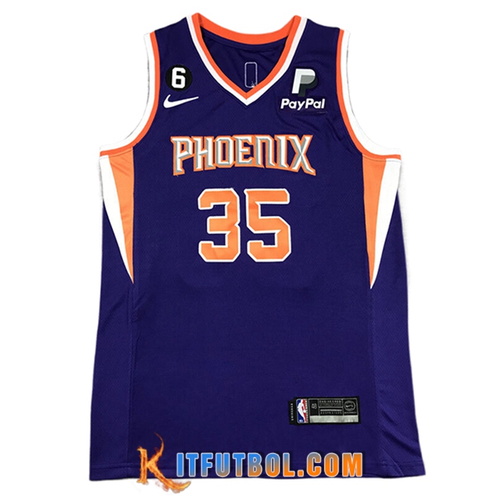 Camisetas Phoenix Suns (DURANT #35) 2022/23 Violeta
