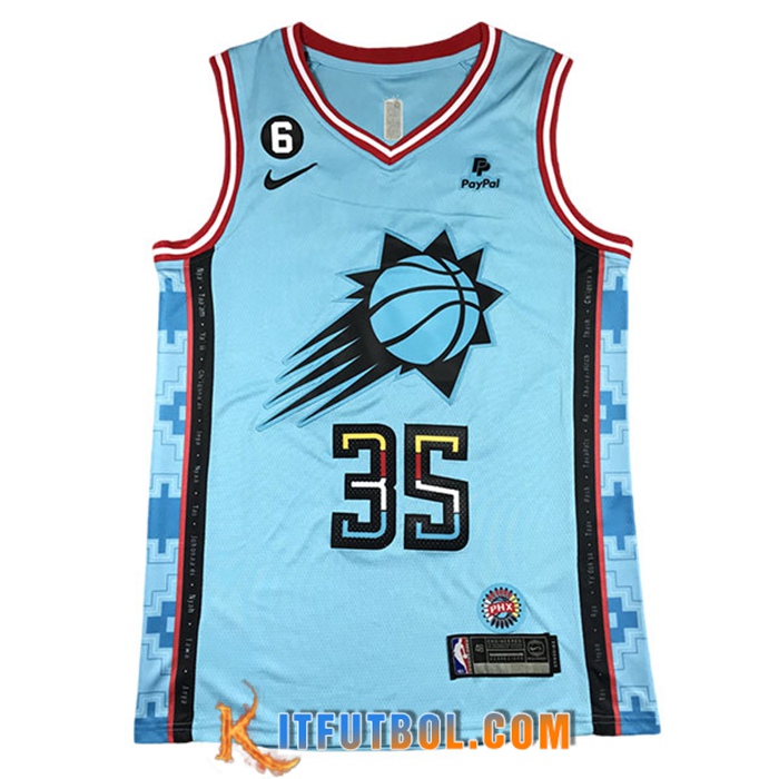 Camisetas Phoenix Suns (DURANT #35) 2022/23 Azul