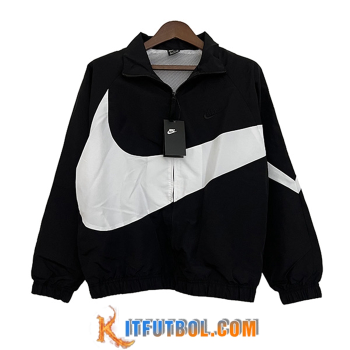 Rompevientos Nike Negro/Blanco 2023