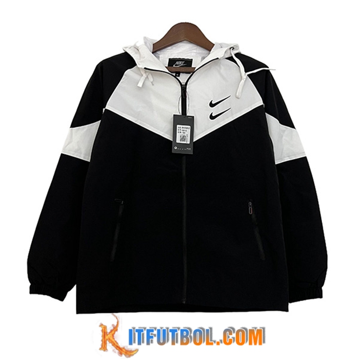 Rompevientos Nike Negro/Blanco 2023 -02