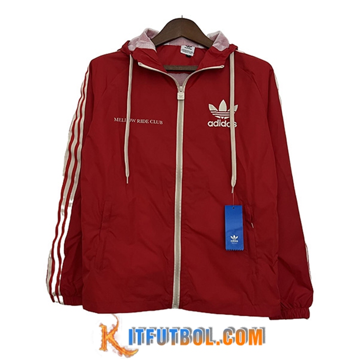 Rompevientos Adidas Rojo 2023