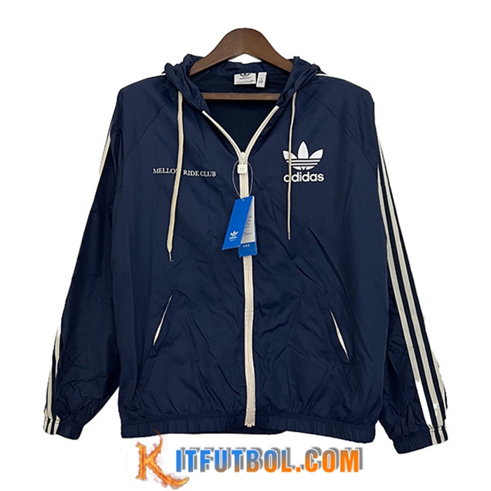 Rompevientos Adidas Azul marino 2023