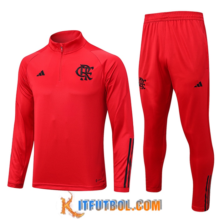Chandal Equipos De Futbol Flamenco Rojo 2023/2024