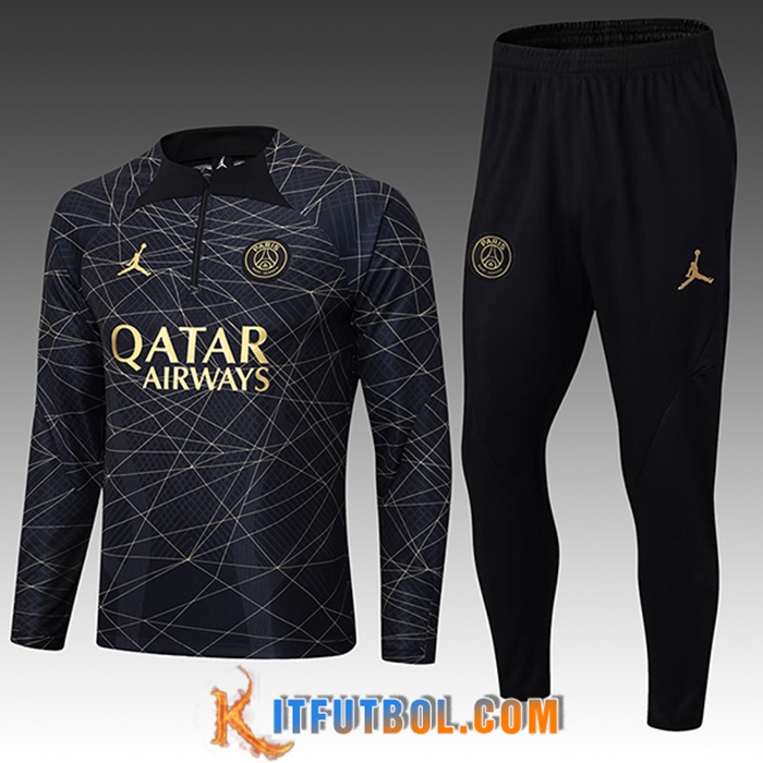 Chandal Equipos De Futbol PSG Ninos Negro 2023