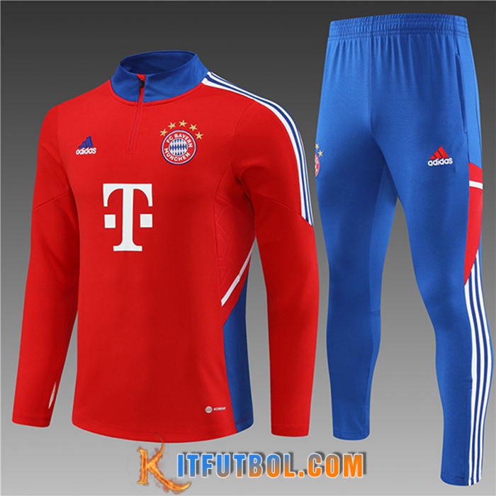 Chandal Equipos De Futbol Bayern Munich Ninos Rojo 2022/2023