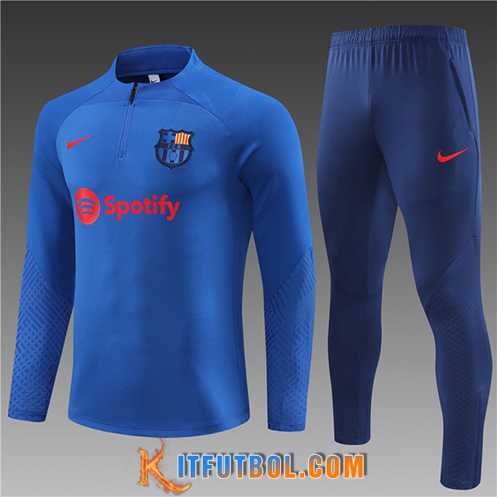 Chandal Equipos De Futbol FC Barcelona Ninos Azul 2023/2024