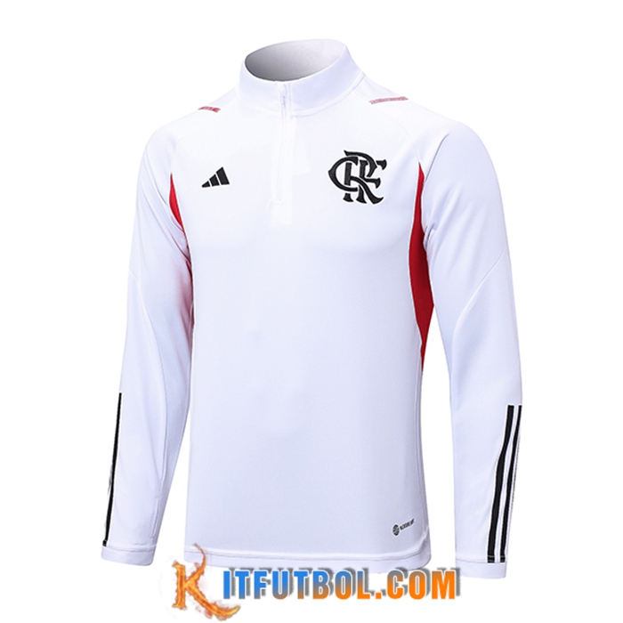 Sudadera De Entrenamiento Flamenco Blanco 2023/2024