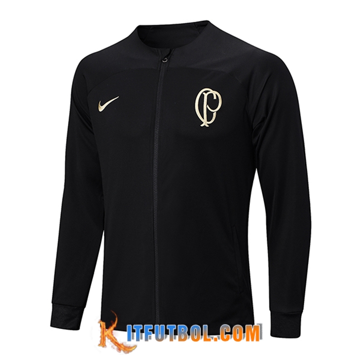 Chaquetas Futbol Corinthians Negro 2023/2024