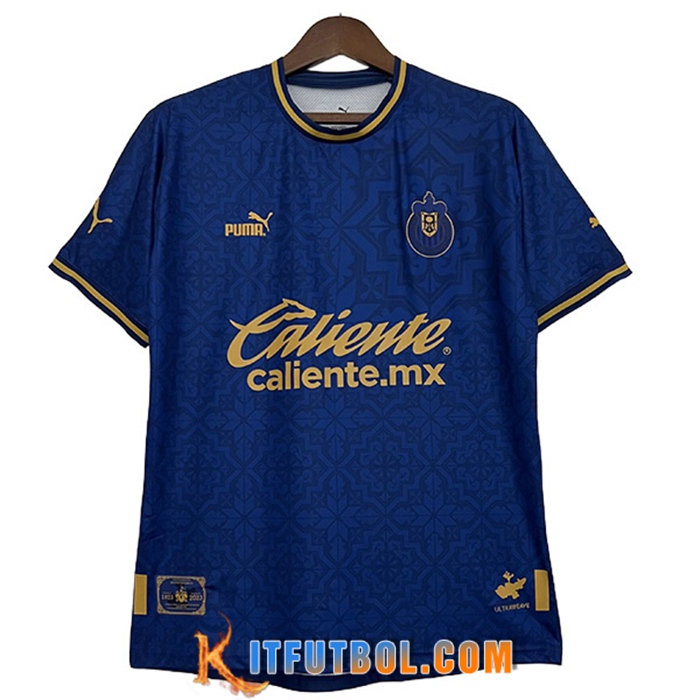 Camisetas De Futbol CD Guadalajara 200th Anniversary Edition Azul