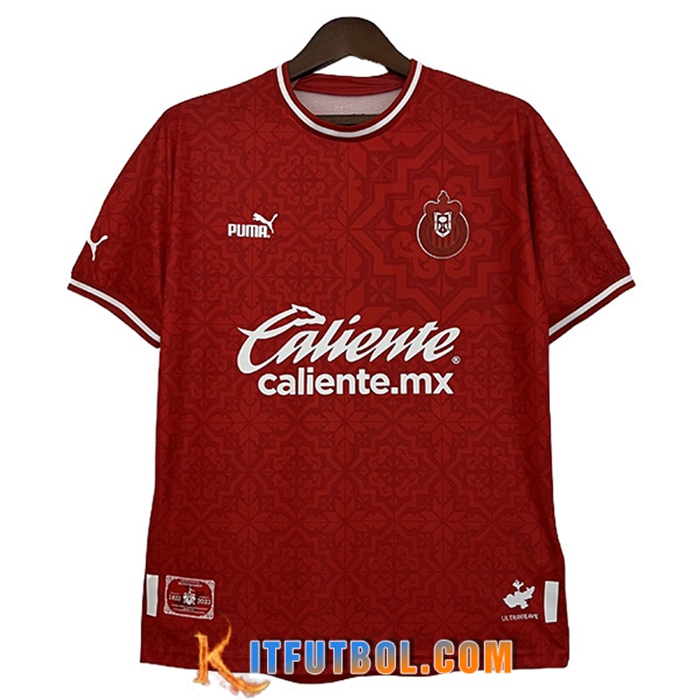 Camisetas De Futbol CD Guadalajara 200th Anniversary Edition Rojo