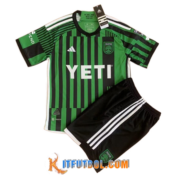Camisetas De Futbol Austin FC Ninos Primera 2023/2024