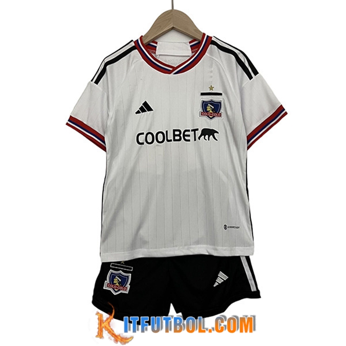 Camisetas De Futbol Colo-Colo Ninos Primera 2023/2024