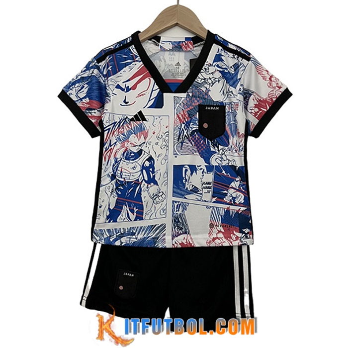 Camisetas De Futbol Japon Ninos Dragon Ball Comics 2023/2024