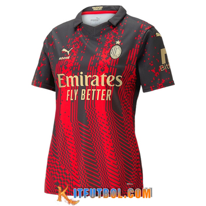 Camisetas De Futbol AC Milan x KOCHE Mujer Fourth 2022/2023