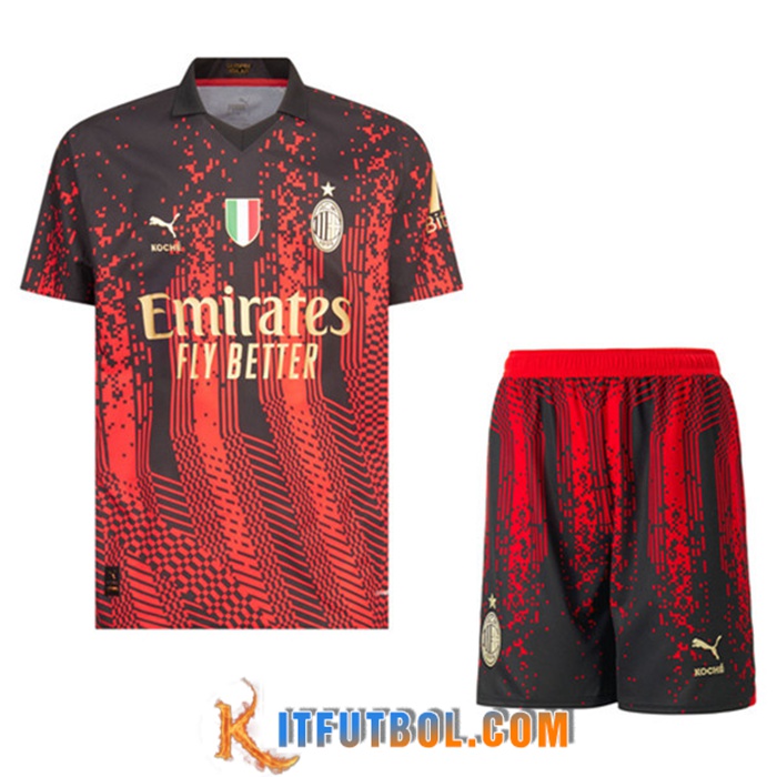 Camisetas De Futbol AC Milan x KOCHE Fourth + Cortos 2022/2023
