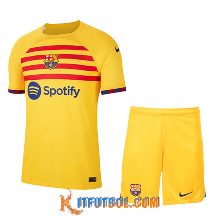 Camisetas De Futbol FC Barcelona Fourth + Cortos 2022/2023