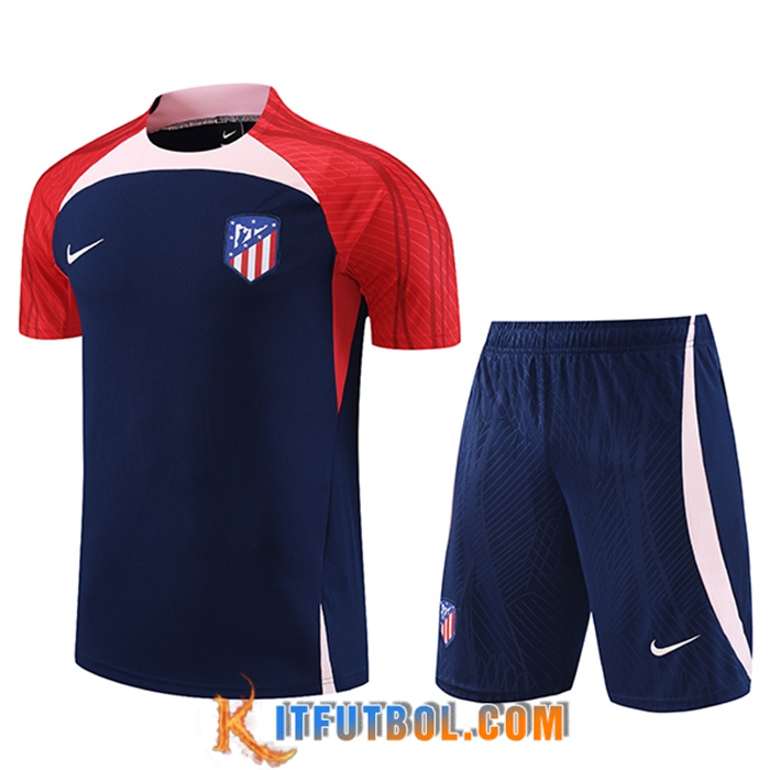 Camiseta Entrenamiento + Cortos Atletico Madrid Azul marino 2023/2024