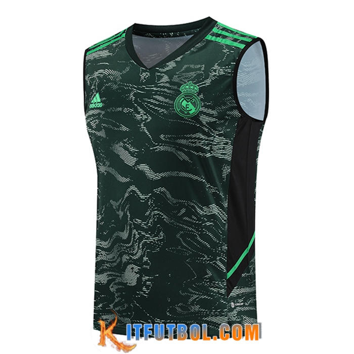 Chalecos De Futbol Real Madrid Verde 2023/2024