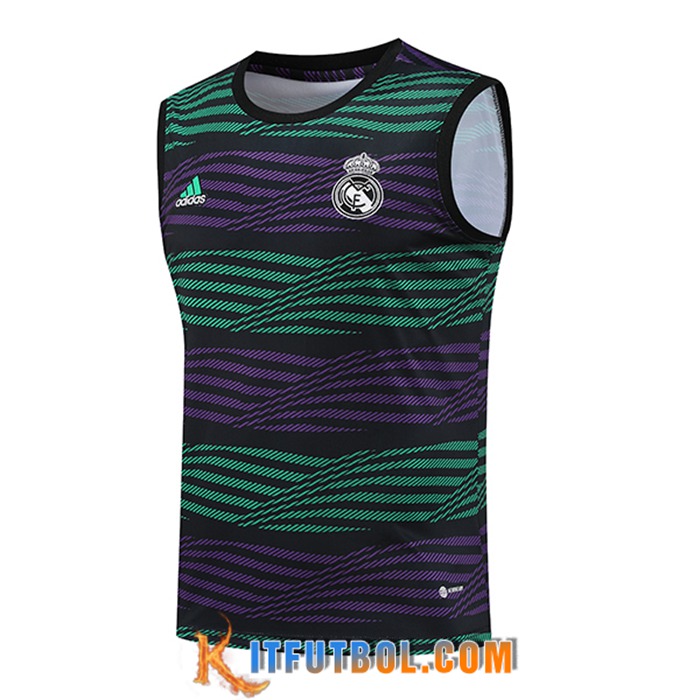 Chalecos De Futbol Real Madrid Violeta 2023/2024