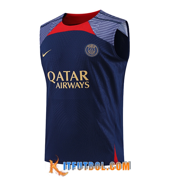 Chalecos De Futbol PSG Azul marino 2023/2024