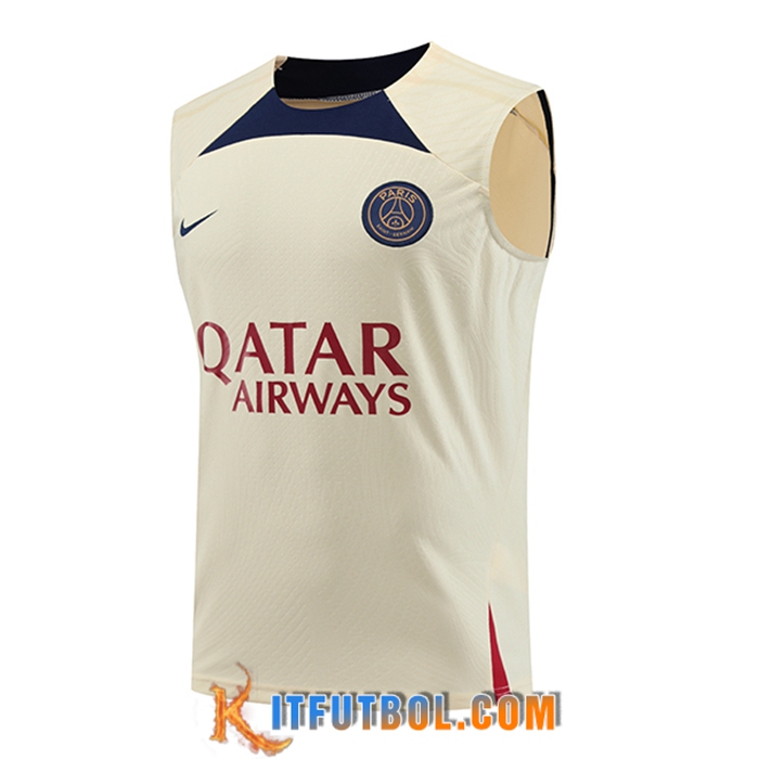 Chalecos De Futbol PSG Amarillo 2023/2024