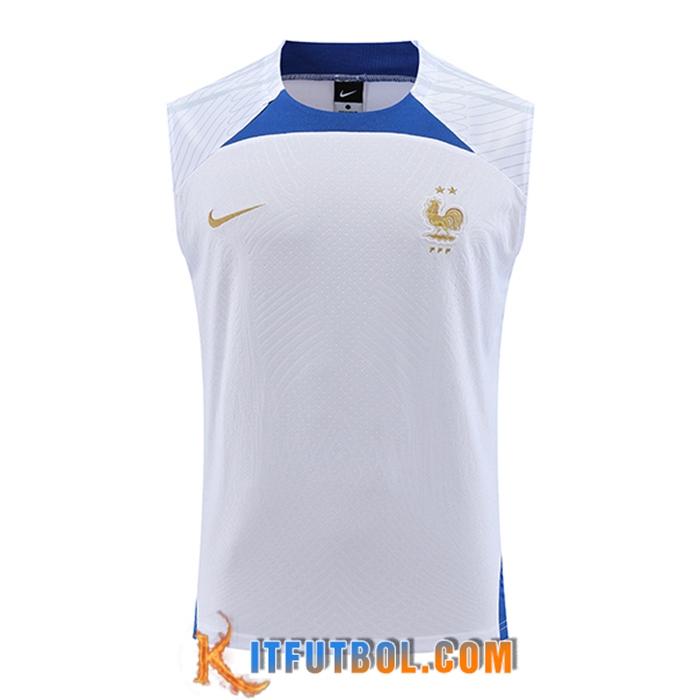 Chalecos De Futbol Francia Blanco 2023/2024