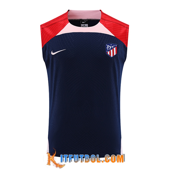 Chalecos De Futbol Atletico Madrid Azul marino 2023/2024