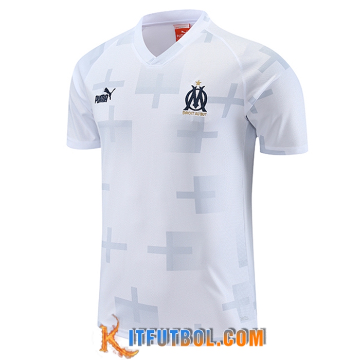 Camiseta Entrenamiento Marsella Blanco 2023/2024