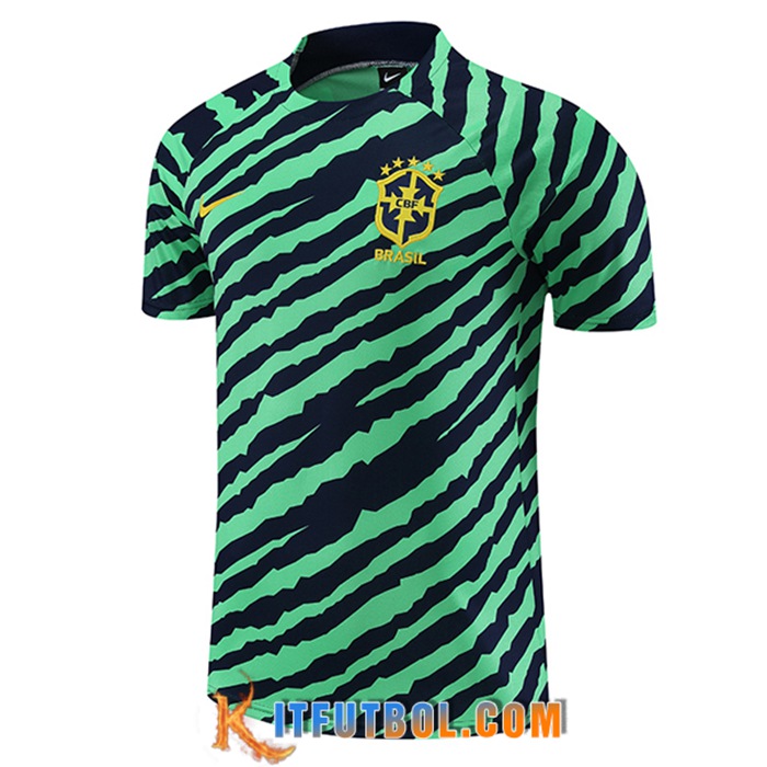 Camiseta Entrenamiento Brasil Verde 2023/2024