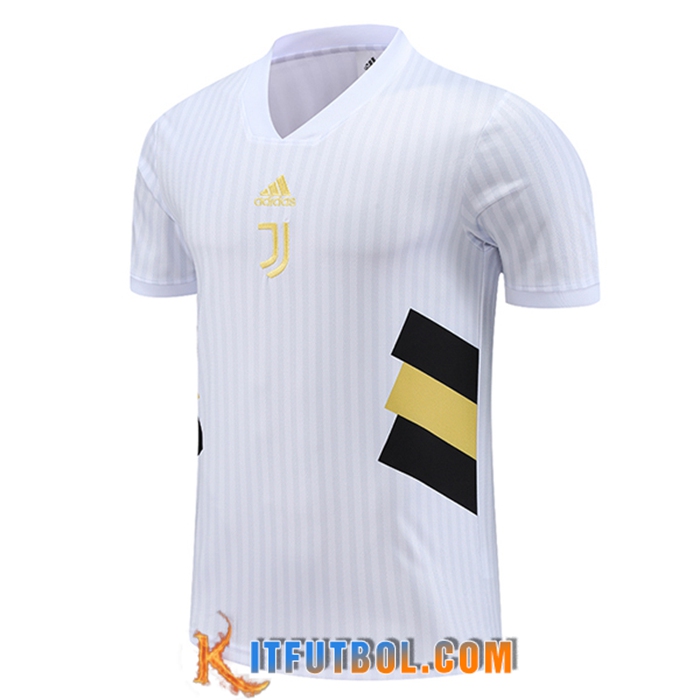 Camiseta Entrenamiento Juventus Blanco 2023/2024
