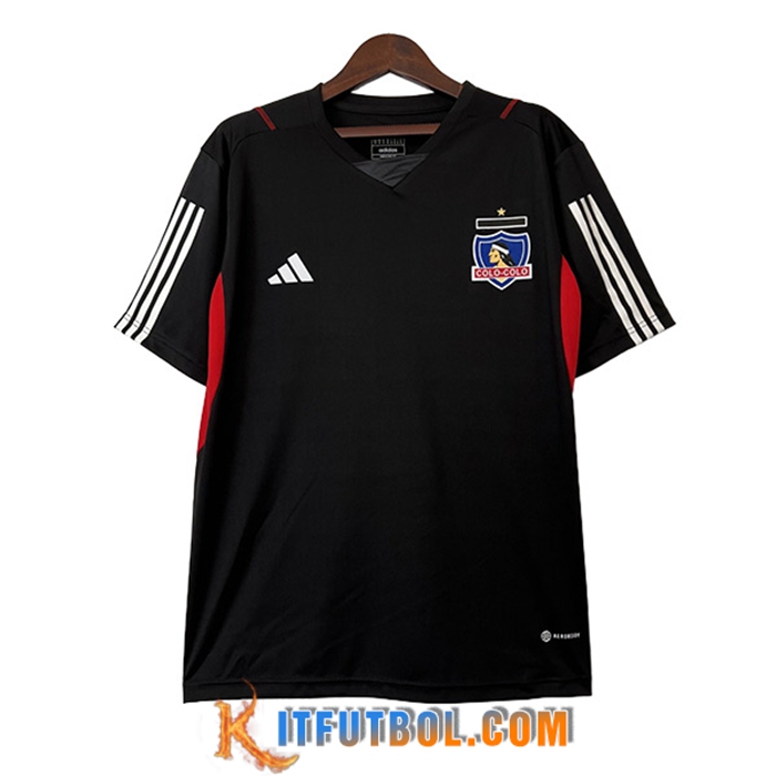 Camiseta Entrenamiento Colo Colo Negro 2023/2024