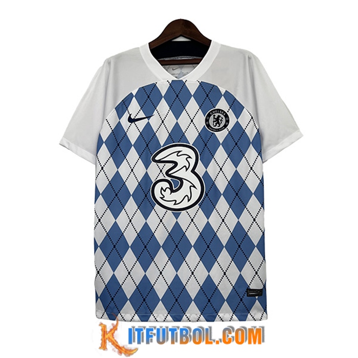 Camiseta Entrenamiento Arsenal Blanco/Azul 2023/2024