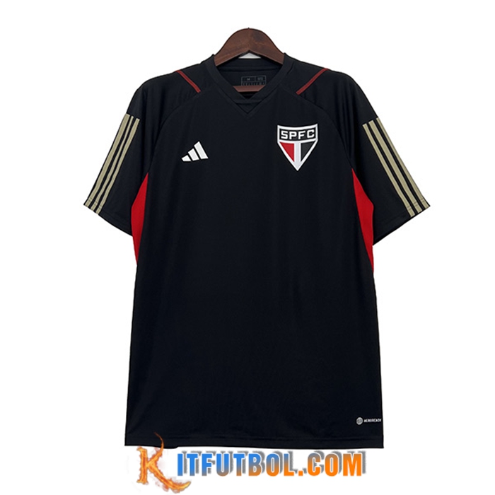Camiseta Entrenamiento Sao Paulo FC Negro 2023/2024