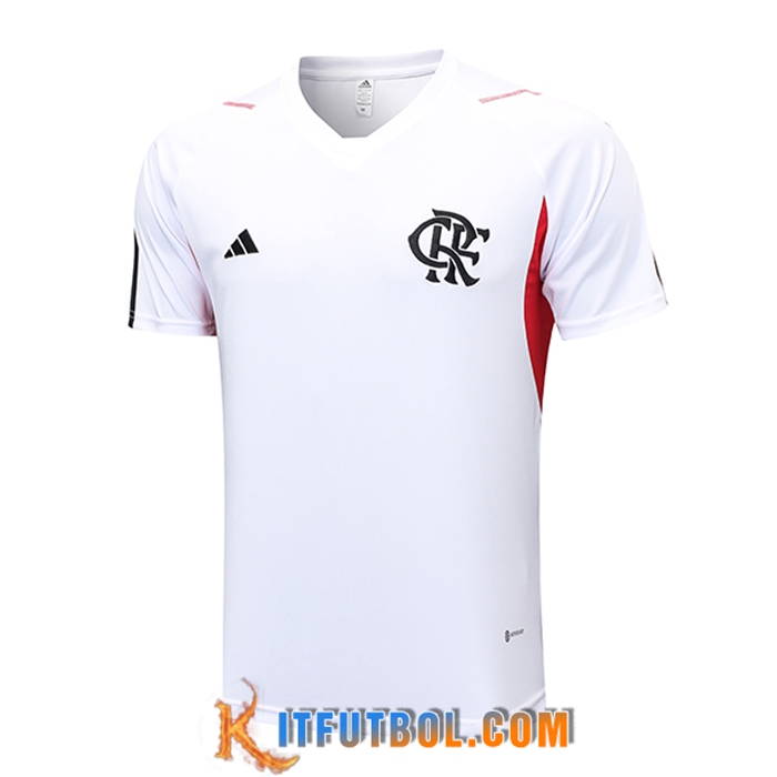 Camiseta Entrenamiento Flamengo Blanco 2023/2024