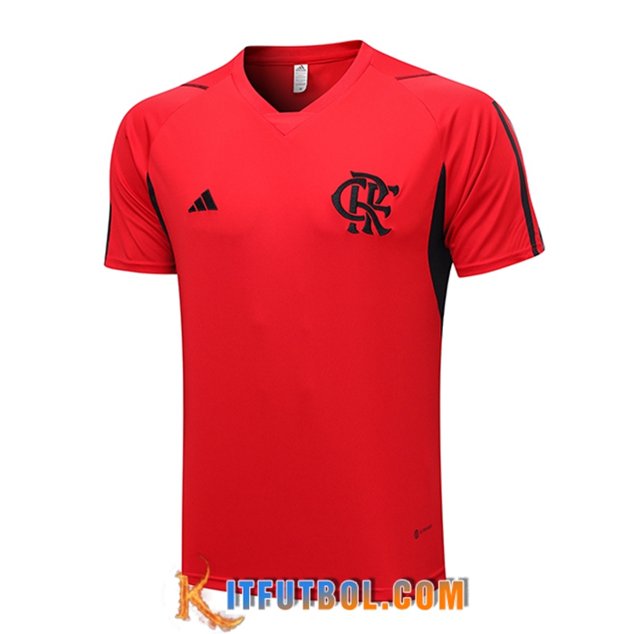 Camiseta Entrenamiento Flamengo Rojo 2023/2024
