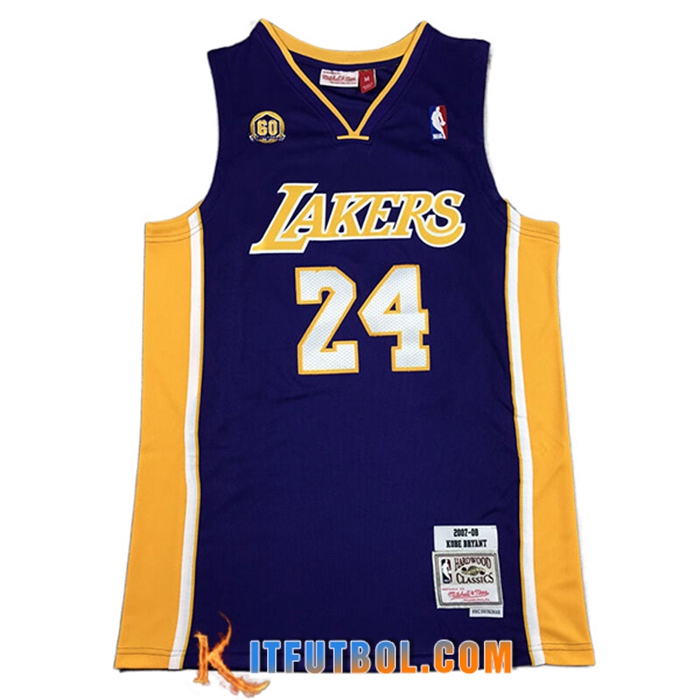 Camisetas Los Angeles Lakers (KOBE #24) 2022/23 Violeta