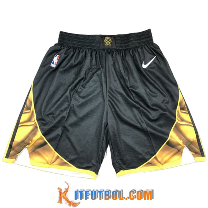 Cortos NBA Golden State Warriors Negro