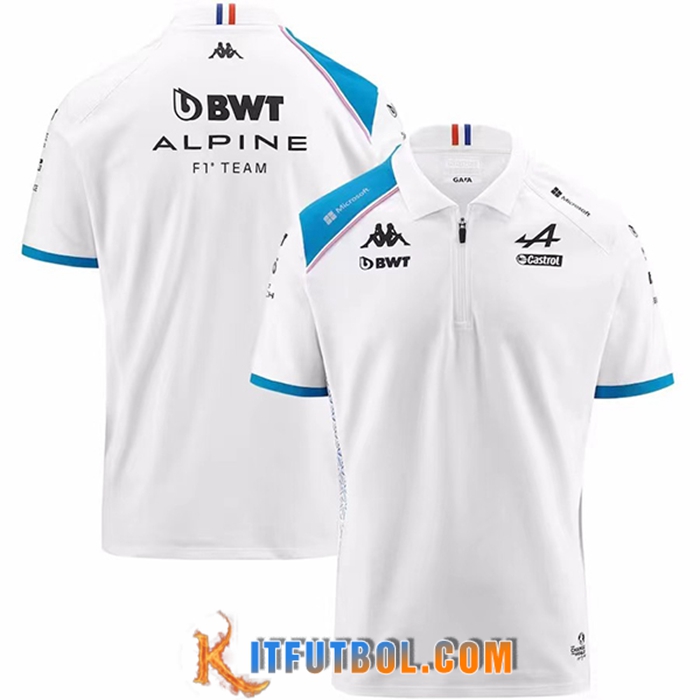 Polo F1 Alpine Racing Team Blanco 2023