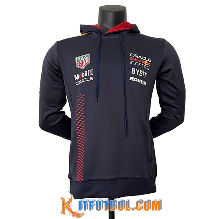 Sudadera Con Capucha F1 RedBull Racing Team Negro 2023