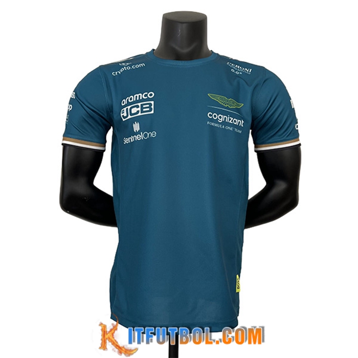 T-Shirt F1 Aston Martin Team Verde 2023