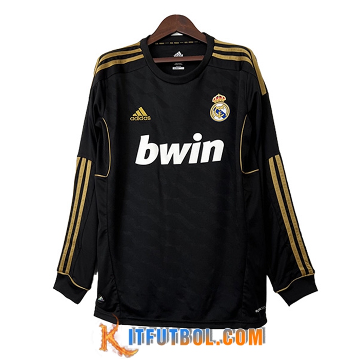 Camisetas De Futbol Real Madrid Segunda Manga Larga 2011/2012
