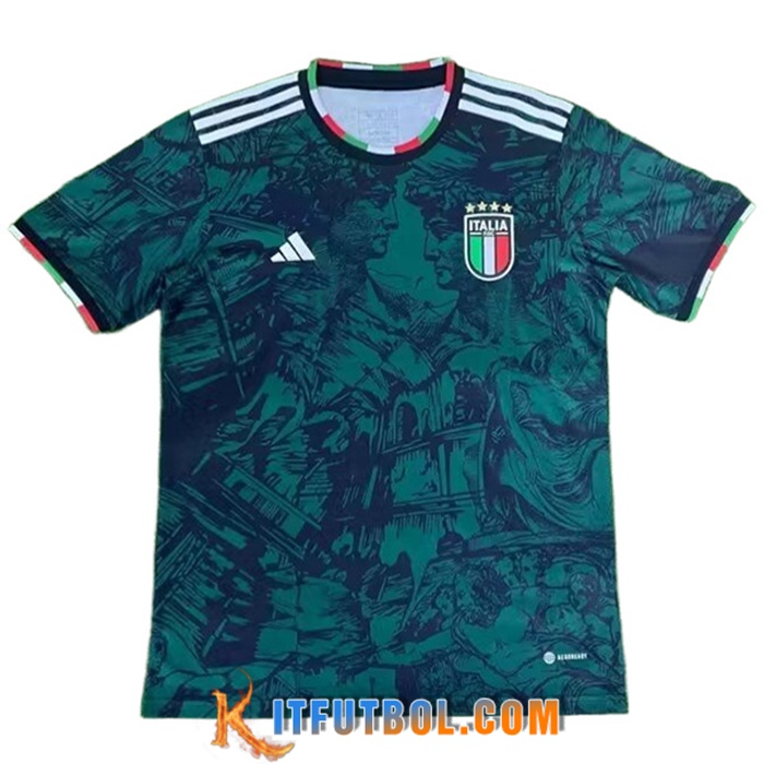 Camiseta Equipo Nacional Italia Verde 2023/2024