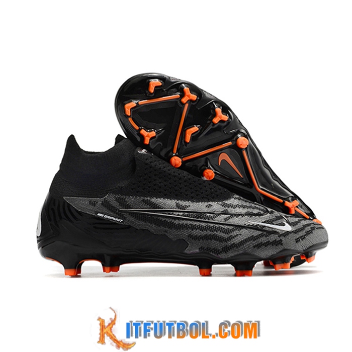 Nike Botas De Fútbol Phantom GX High Gang Elite DF FG Negro